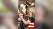 Tradesman Cock e Leandro HairyDomXL 3