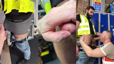 Tradesman Cock And Leandro HairyDomXL 2