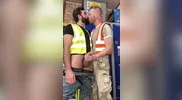 Tradesman Cock e Leandro HairyDomXL 2