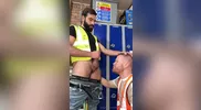 Tradesman Cock e Leandro HairyDomXL 2