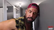 El baño de hombres