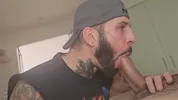 Sucer la grosse bite de Valente - Romeo Davis XL, Valente Rodriguez