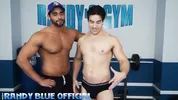 Heteros del gym Chris Rockway y Angelo Antonio tienen una cogida…