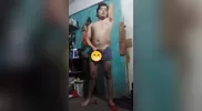 Jesus en boxer jalandose el pene avienta semen #6