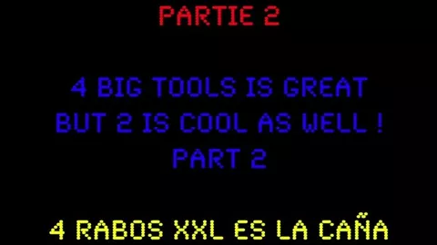 4 big cocks is great but 2 is cool a well  Pt 2