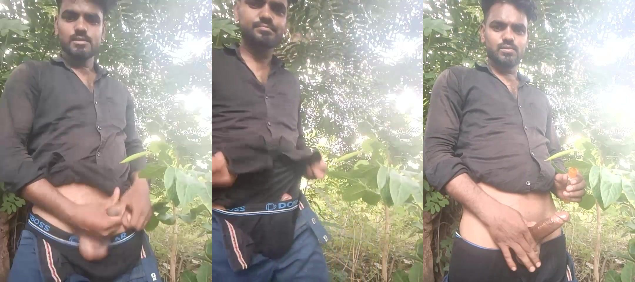 Desi Guy nude in the woods part 2
