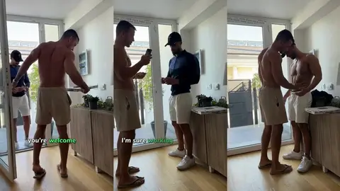 Jakub Stefano e HarryxModel masturbam-se juntos