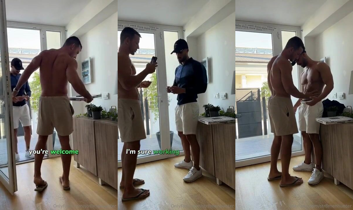 Jakub Stefano and HarryxModel jerk together