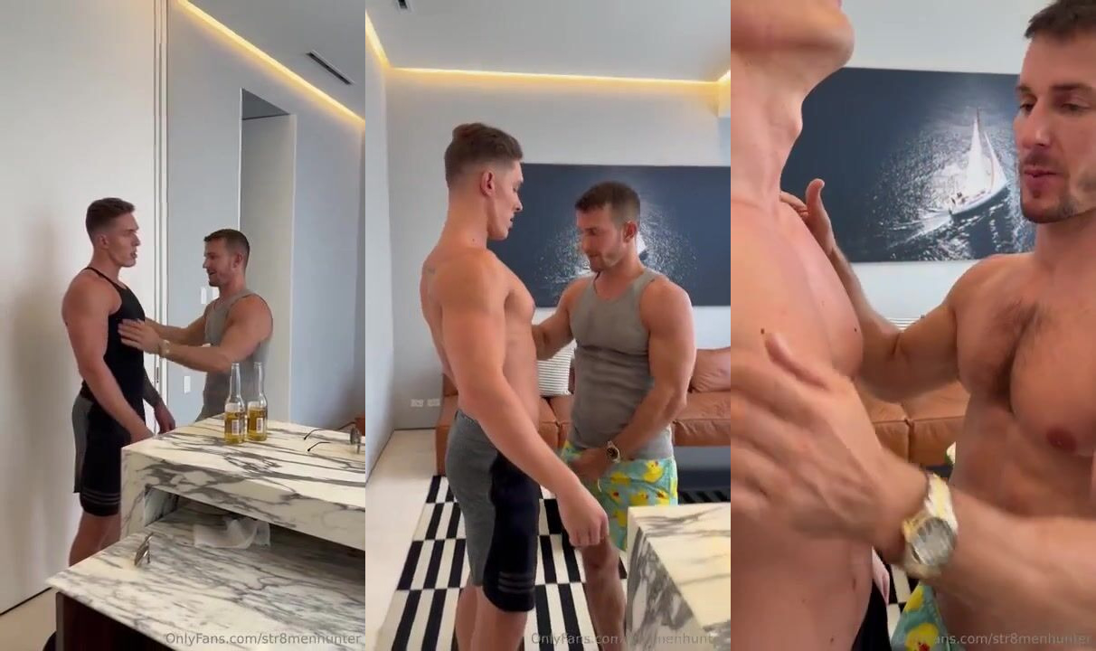Jakub Stefano bate uma punheta a JJ Aussie - Just the Gays