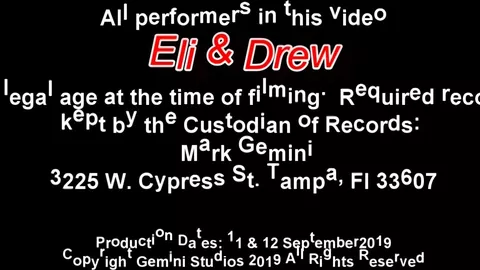 Gemini men - kampf oder fick - eli und drew flip fick