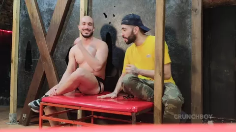 Max Fendez beaten up by an anonymous guy with a balaclava