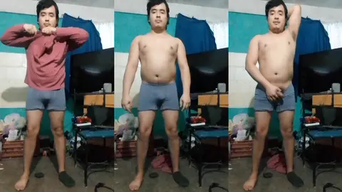 Jesus en boxer jalandose el pene avienta semen #40