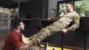 Army Officer Charlie Cherry Tops Ricky Hard HD