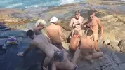 Orgia sulla spiaggia di Tijuana