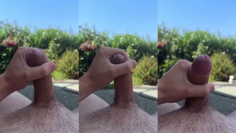 Nudealexplicit en branle à l’extérieur