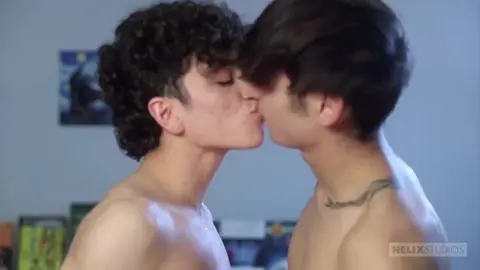 Twinks porno sexys em casa — Zach e Noah