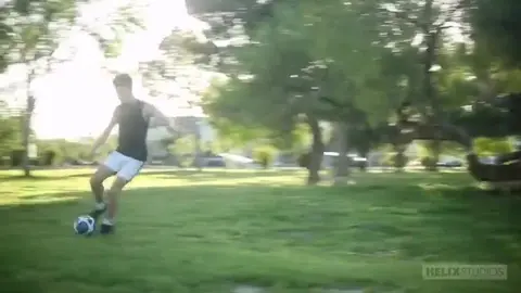 Couple de minets en chaleur — sport avec Silas & Aaron