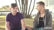 Hot sexy Paar Twinks Zimmer Finn Noah