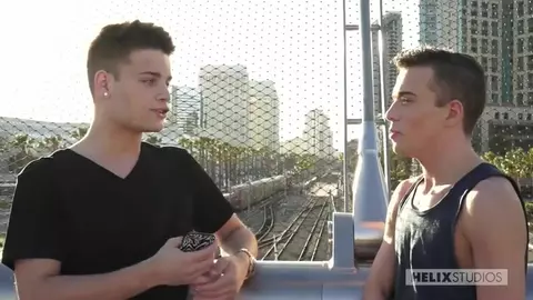 Sexy Twink-Freundespaar-Show – Brad & Ryan