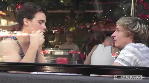 pareja twinks amantes casa calvin jessie