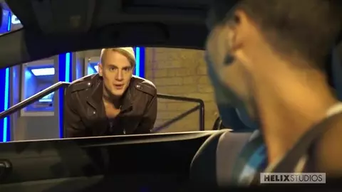 sexy Twinks Paar außerhalb Freunde stefan roman