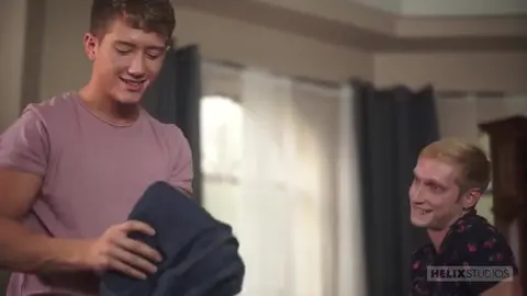 sexy Paar Twinks Liebhaber Zimmer max tyler