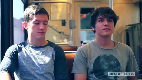 casal de gémeos latinos amigos flip fuck andy tyler