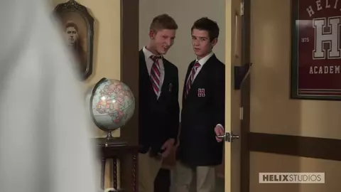 Paar Twinks Liebhaber Zimmer Casey Evan heiß