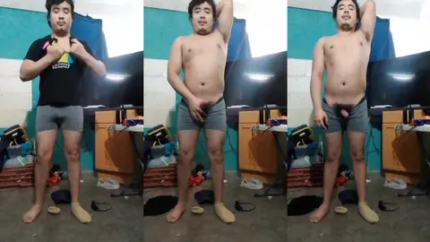 Jesus em boxeador jalandose o pene avienta semen #54