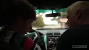 twinks sexy couple ride car flip flop cameron travis