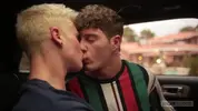 twinks sexy couple ride car flip flop cameron travis