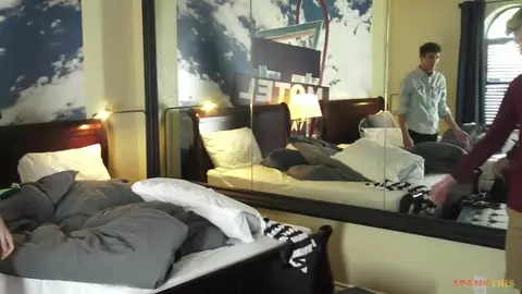 sexy hot couple room spank julian cameron