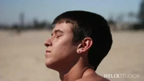 twinks couple beach home lovers evan jordan