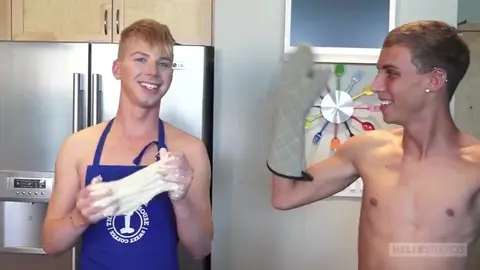 twinks sexy hot kitchen sex kyle jordan