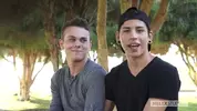 Casal pornô de twinks sexy – Aiden e Elliott