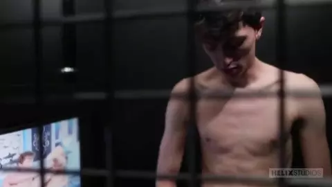 Pareja caliente de twinks en el hotel — Jamar y Kurt