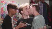 ménage à trois grupo amigos twinks austin jamar ryder