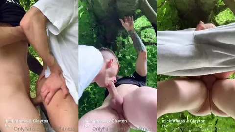 Mickfitness X Clayton Fox - Pantalones Públicos Abajo Quickie