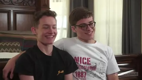 sexy  twinks friends home room blake leo