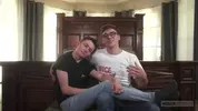 sexy twinks friends home room blake leo