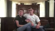 sexy twinks friends home room blake leo