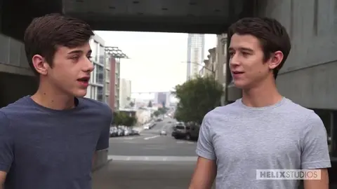 sexy heißes Paar Twinks Joey Evan