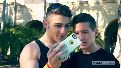 sexy Paar Freunde Twinks christliche Tyler