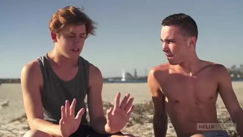 Paar Freunde Twinks Liebhaber Chandler Wes