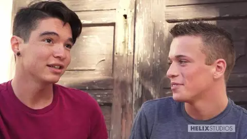 sexy heißes Paar Twinks Jackson Brad