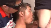 Japanese Bukkake Gangbang