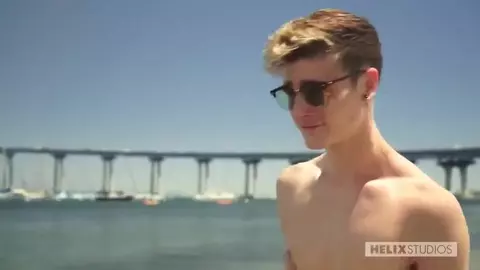 porno sexy pareja twinks playa brad travis