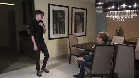 Sexo casero — pareja sexy — Tyler y Dustin