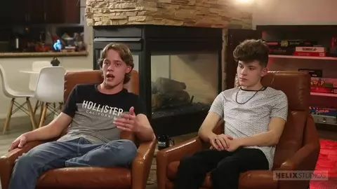 Pareja de twinks amantes – Brett y Silas