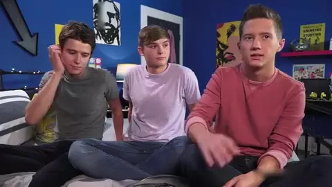 sexy threesome group twinks evan tyler paul